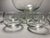 Glass 1960s Mid Century Modern Susquehanna Glass Six Point Star Punch Bowl Lid and Eleven Punch Cups - 12 pcs For Sale - Image 7 of 11