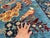Blue Afghan Pictorial Tree of Life Hand-Knotted Wool Rug - 9'9" X 6'7" For Sale - Image 12 of 17