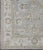 Turkish squared shape Turkish Oushak rug was custom sized by Keivan Woven Arts. The rug offers soft color palette and all-...