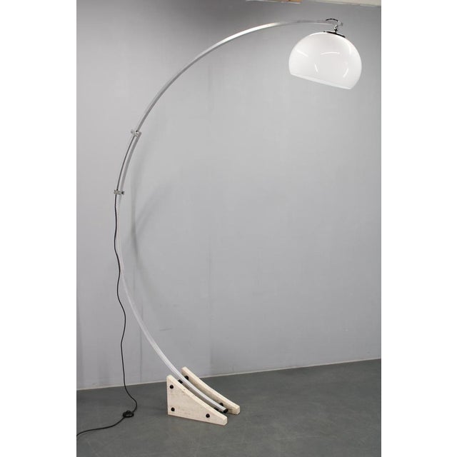 Vintage Italian Adjustable Floor Lamp by Harvey Guzzini, 1970s For Sale - Image 6 of 18