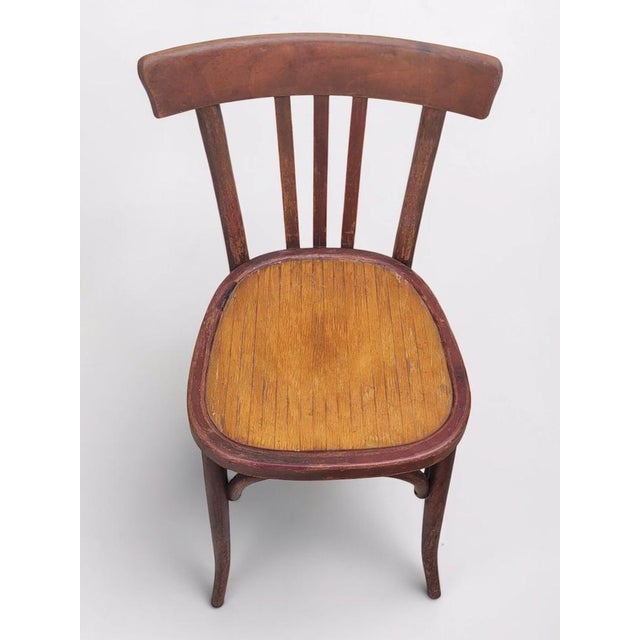 Art Deco Bentwood Bistro Chairs, 1930s, Set of 2 For Sale - Image 6 of 15