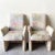 Postmodern Multi Colored Sculpted Armchairs With Ottoman - 3 Pieces For Sale - Image 4 of 11