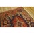 1870s Antique Red Medallion Tribal Konya Turkish Square Scatter Size Wool Rug For Sale - Image 10 of 10