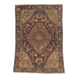 Late 19th Century Persian Farahan Rug, 04'06 X 06'04 For Sale
