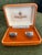 Silver Sir Norman Hartnell Vintage Silver Plated Cufflinks In Original Velvet Case For Sale - Image 8 of 18