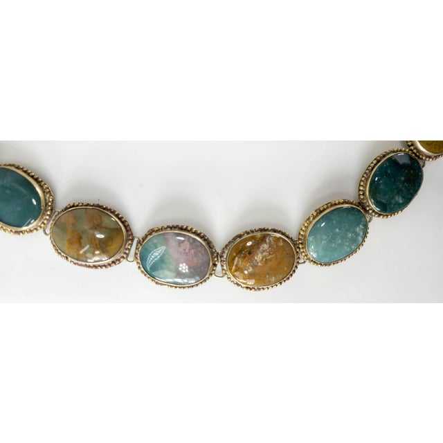 Victorian 19th Century Specimen Jasper Agate Chalcedony Decorative Belt for Display For Sale - Image 3 of 11