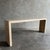Mid-Century Modern Reclaimed Elm Wood Waterfall Console Table For Sale - Image 3 of 6