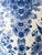 Monumental Hand-Painted Delft Blue and White Earthenware Vase by Velsen, 1950s For Sale - Image 6 of 10