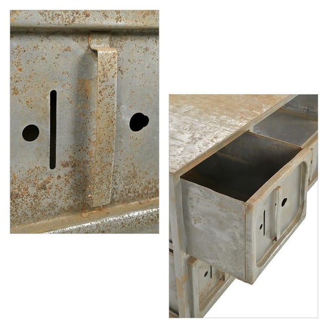 Industrial Style Locker Cabinet For Sale - Image 4 of 8
