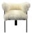 Late 20th Century Contemporary Mongolian Lamb Fur Armchair For Sale