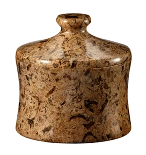 Tan Marble Canister