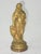 Neoclassical Lady Statue Antique Gold-Plated Spelter Gilded Sculpture Fennel, Clock Part For Sale - Image 15 of 15