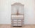 An exceptional 18th century Danish Rococo secretary dating to circa 1760 and featuring an elegant serpentine front with...
