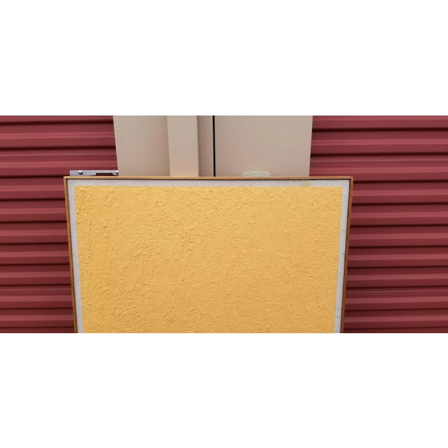 Modern Abstract Painting on Canvas, Framed For Sale - Image 11 of 11