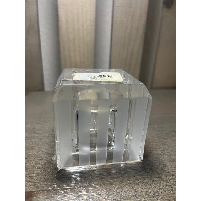 Vintage Vera Wang by Wedgwood Crystal Votive Candle Holder Chairish