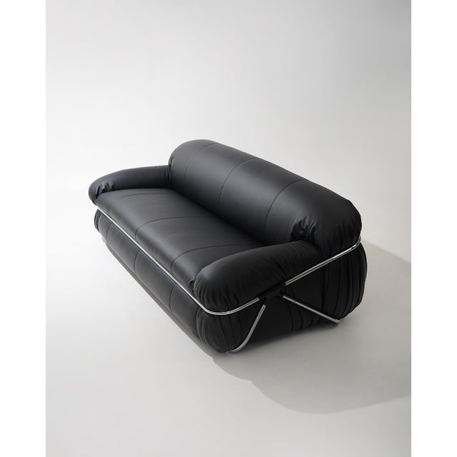 Model Luisa 3-Seater Sofa by Ico and Luisa Parisi for Comfort, 1970s For Sale - Image 4 of 17