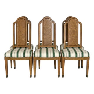 20" Finished Antique Chair Set of 6 For Sale