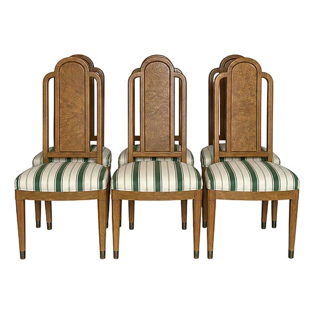20" Finished Antique Chair Set of 6 For Sale