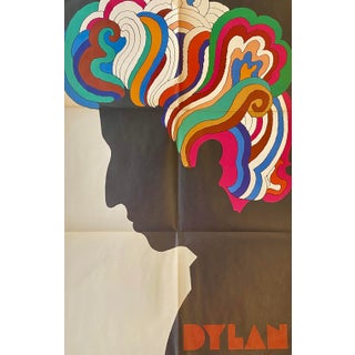 Mid/Late 1960s Milton Glaser Bob Dylan Poster For Sale