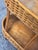 Wood Rattan Accent Table, Mid 20th Century For Sale - Image 7 of 12
