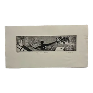 Aesthetic Battle 7/16 Signed P. Schaewe Print Artwork on Paper