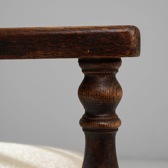 20th Century French Baroque Wooden Armchairs With Upholstered Seats - A Pair For Sale - Image 9 of 18