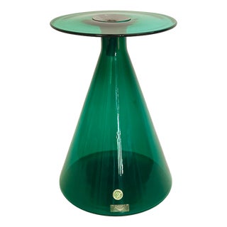 Glass Vase by Gino Vistosi, Murano, 1960s For Sale
