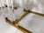 Set of 4 1980s igned Charles Hollis Jones Lucite & Brass Dining Chairs, Metric Line For Sale - Image 17 of 18