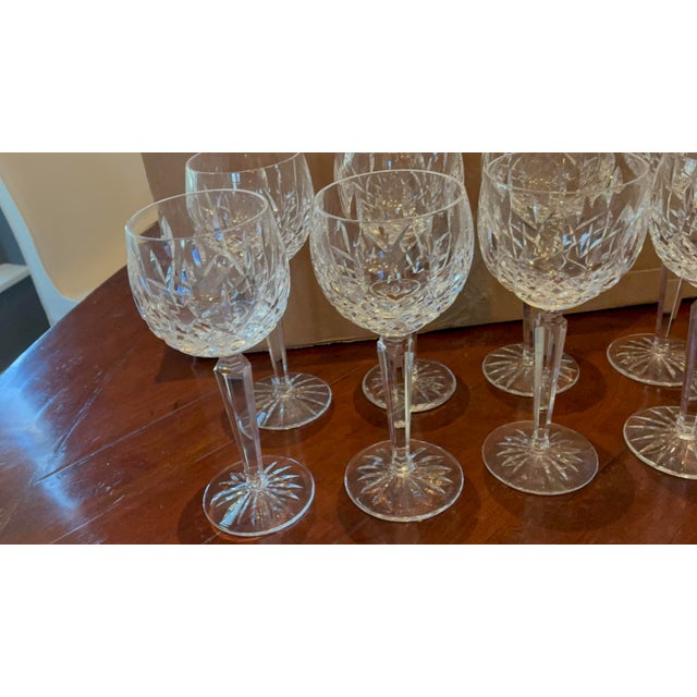 The bowls are nicely shaped and molded and the stems are faceted sitting on a round foot.