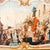 A sweeping, grand-scale depiction of Venice in its golden age, this architectural artwork captures a vibrant festival...