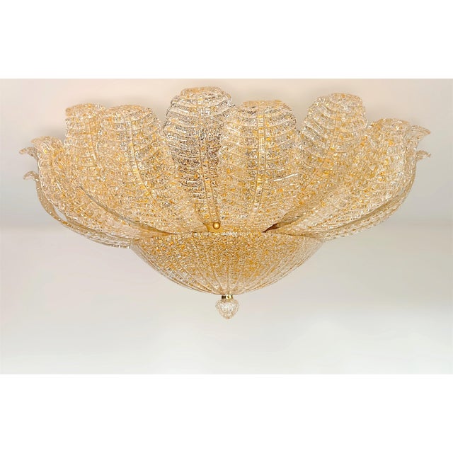 DUTIES FREE An extraordinary Murano ceiling lamp inspired by the iconic creations , handcrafted in Italy during the late...