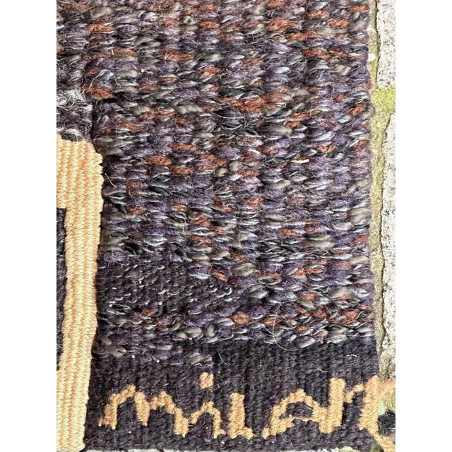 Mid-Century French Aubusson Tapestry by Chantal Aynes, 1960s For Sale - Image 17 of 18