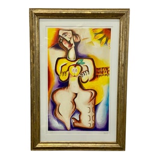 “The Intricacies of Self” Original Lithograph by Alexandra Nechita For Sale