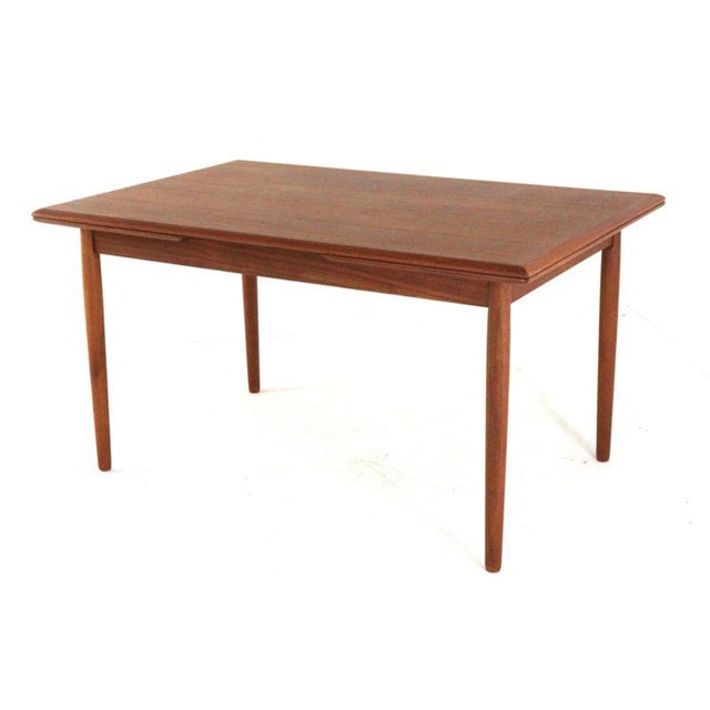 Danish Extendable Rectangular Siem Dining Table For Sale - Image 15 of 16