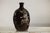 Late Qing Dynasty Ceramic Wine Jug with Calligraphy and Dark Glaze For Sale - Image 4 of 12