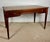 Early 20th Century Elegant Early 20th Century Writing Desk With Brass Details and Three Drawers For Sale - Image 5 of 14