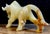 Carved Charging Bull: Mid-Century Brutalist Onyx Sculpture Mexico - 9" For Sale - Image 9 of 17