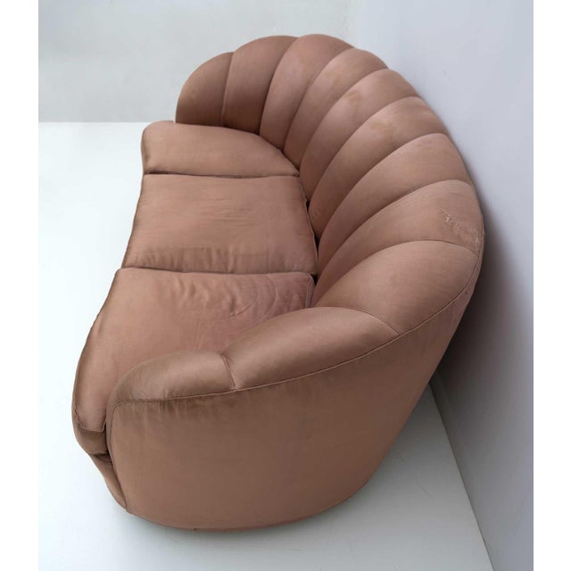 Mid-Century Modern Italian Curved Sofa by Gio Ponti for Casa E Giardino, 1936 For Sale - Image 4 of 10