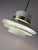 Danish High-Gloss White Brass Pendant Lamp For Sale - Image 4 of 11