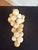 Mid 20th Century Vintage Italian Natural Alabaster Stone Grape Cluster With Natural Grape Vine For Sale - Image 5 of 6