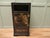 Lucky Decorated Chinoiserie Side Cupboard The cupboard is in black lacquer and skilfully painted with characters and...