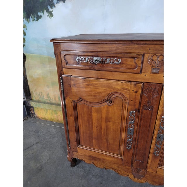 Cherrywood Buffet, 19th Century For Sale - Image 3 of 13
