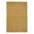 2020s Modern Indian Loop Handmade Solid Beige Wool Rug For Sale