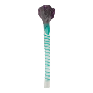 Art Glass Head Scepter Sculpture by Stephen Fellerman