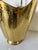 Vintage Hammered Brass Coal Scuttle Fireplace Bucket For Sale - Image 4 of 13