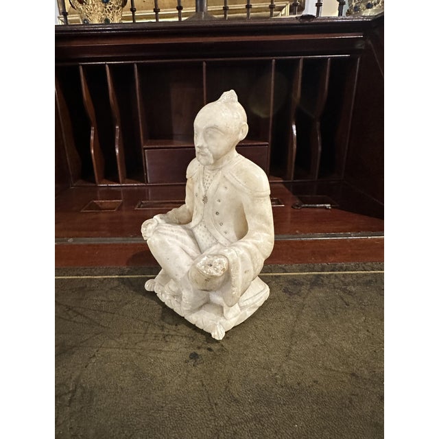 Figurative Alabaster Sculpture, 1800s For Sale - Image 4 of 7