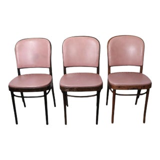 Cafe Bistro Cafe Style Dining Chair Made in Romania After Thonet For Sale