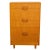 Mid Century Modern Danish Tall Boy Teak Chest of Drawers Six Drawer Dresser 1960 For Sale - Image 9 of 13