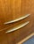 Mid-Century Six Drawer Walnut & Brass Lowboy Dresser by West Michigan Furniture Co. Attributed For Sale - Image 14 of 17