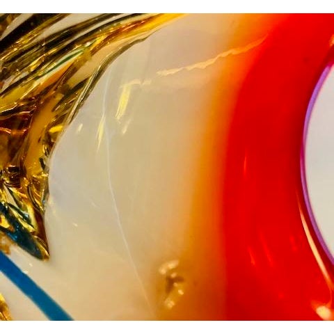 Mid-Century Modern Mid-Century Murano Glass 'Crab' Bowl From Italy's Swinging '60s For Sale - Image 3 of 4